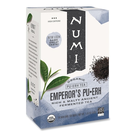 Numi Tea, Emperor's Puerh, Filterbag, 0.13 oz, 16 PK 10350